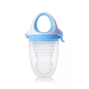 Dispozitiv de hrănire pentru bebeluși Kidsme Food Feeder Plus de la 6 luni, acvamarin