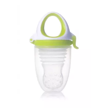 Dispozitiv de hrănire pentru bebeluși Kidsme Food Feeder Plus de la 6 luni, lime