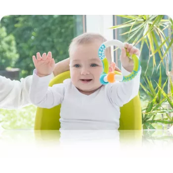 Zornăitoare Kidsme Grab, Loop, Bend & Learn, 3M+