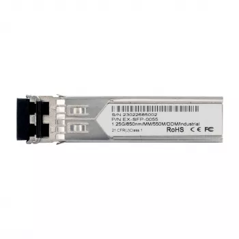 Transceiver SFP EXSYS EX-SFP-0055 LC Duplex Multimode 550m 1,25Gbps 850nm -40°C până la 80°C