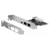 Card PCI Express FireWire 1394a EXSYS EX-16600 cu 3+1 porturi (VIA)