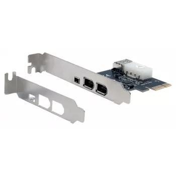 Card PCI Express FireWire 1394a EXSYS EX-16600 cu 3+1 porturi (VIA)