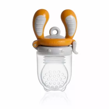 Hrănitor de alimente Kidsme Large, chihlimbar, 6m+