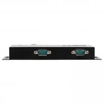 Server serial EXSYS EX-6162, Ethernet la 2x RS-232, cu sursă de alimentare 12V/3A