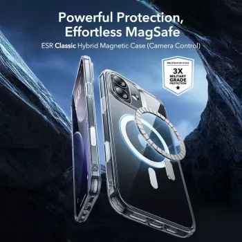 Carcasă ESR pentru Apple iPhone 17, transparentă, compatibilă MagSafe 1A88900101
