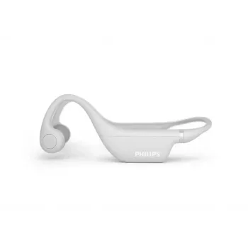 Căști wireless open-ear pentru copii Philips TAK4607GY/00, conducție osoasă, IPX5, albe