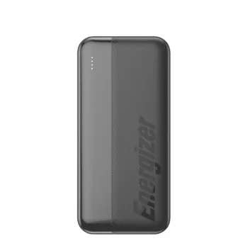 Power bank Energizer Max Power 10000 mAh LiPo USB-A, USB-C negru cu indicator de stare (UE10050CC)
