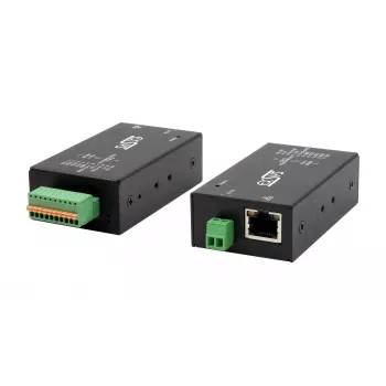 Server industrial Ethernet-serial EXSYS EX-6131-2, RS-232/422/485, montaj pe șină DIN și pe perete