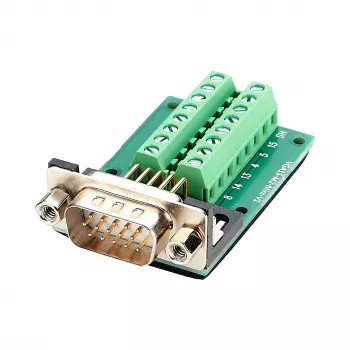 EXSYS EX-49022 Adaptor VGA tată la bloc de terminale cu 16 pini