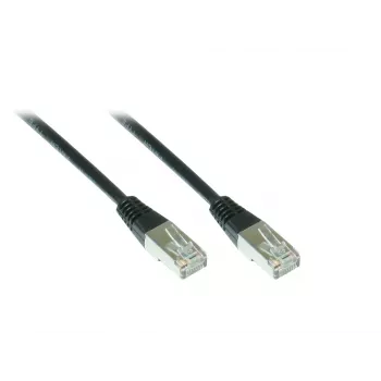 Cablu patch Cat 5e FTP EXSYS 1,5m negru EX-K6170-1.5