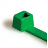 Colier de cablu HellermannTyton T30R-PA66-GN verde 150mm x 3,5mm (pachet de 100) 111-03014
