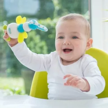 Inel de dentiție Kidsme Dragonfly, 3M+