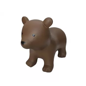 Jucărie gonflabilă cu urs săritor Gerardo's Toys, maro