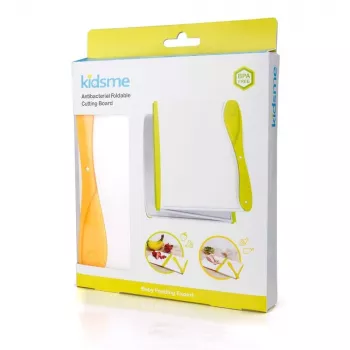 Tocător de bucătărie pliabil Kidsme verde