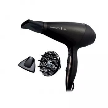 Uscător de păr Remington Silk AC, 2400W, negru
