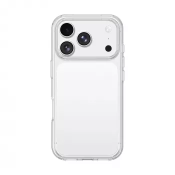 Husă anti-șoc minimală AMAZINGTHING cu 3 lentile pentru iPhone 18 Pro Max, transparentă