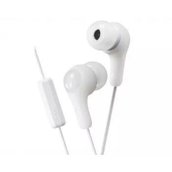 JVC Gumy Plus Căști in-ear cu microfon, alb
