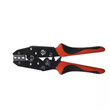 Clește de sertizat C.K Tools T3682A pentru conectori de cablu izolați 0,5-6 mm²