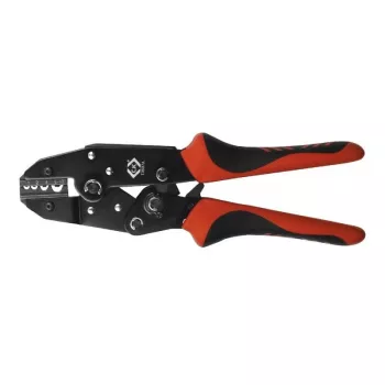 Clește de sertizat cu clichet C.K Tools T3697A pentru papuci neizolați 1-10 mm²