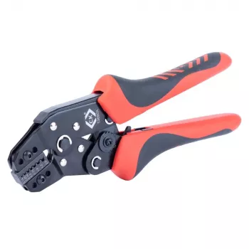 Unealtă de sertizat cu clichet C.K Tools T3692A pentru manșoane de capăt 0,14-2,5 mm² (AWG 26-14)