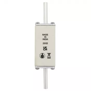 Fuzibil NH Eaton 80NHG0B, mărimea 0, 80 A, 500 V AC, gG, indicator mecanic, set de 3