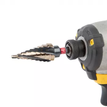 Burghiu treptat C.K T3016 4-20 HSSE-Co 4-20 mm, 9 trepte, coadă hex 1/4