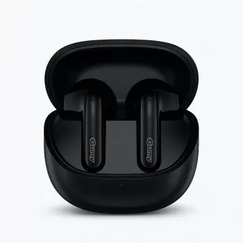 Căști true wireless Bluetooth JVC Gumy Air, negre
