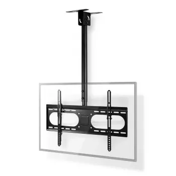 Suport de tavan pentru TV Nedis TVCM1350BK, 42-65 inch, VESA până la 600x400, negru