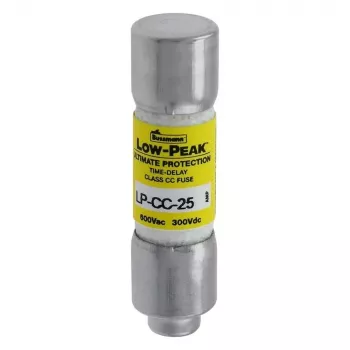 Eaton LP-CC-25 Siguranță cu întârziere clasa CC 25A 600V, pachet de 10