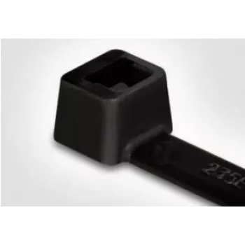 Colier de cablu HellermannTyton T50R negru 200mm x 4,6mm (100 buc.) 138-00019