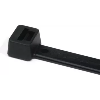 Legătură de cablu HellermannTyton T50R neagră din poliamidă 200mm x 4,6mm, pachet de 100 111-04950