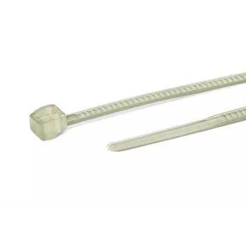 Legătură de cablu HellermannTyton T18ROS albă 100x2,5mm PA66 pachet de 100 (118-00079)