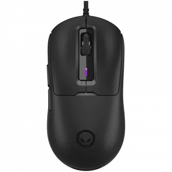 Mouse gaming cu fir LORGAR MSA10R, PixArt 3311, 6 butoane programabile, negru (LRG-MSA10R-BK)