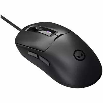 Mouse gaming cu fir LORGAR MSA10R, PixArt 3311, 6 butoane programabile, negru (LRG-MSA10R-BK)