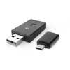 Adaptor Bluetooth 5.0 USB-A Nedis CKAA2400BK negru, rază 10 m