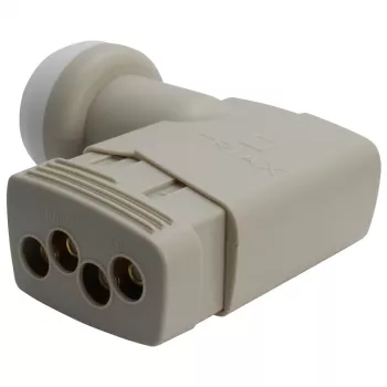 LNB universal Quattro Triax TQT 400 Gold cu 4 ieșiri pentru multiswitch 304873