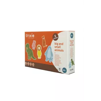 Puzzle Trixie animale mari și mici, 5 puzzle-uri (35-630)