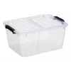 Cutie de depozitare plast team HOME BOX FLEX 15L cu capac pliabil, PP reciclat, 1 buc. 23010800