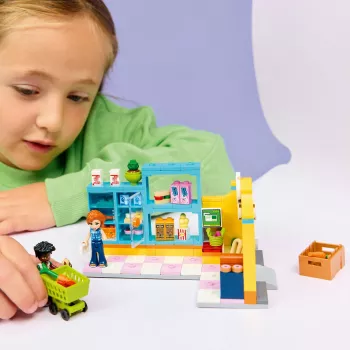 Set de construcție LEGO Friends 42680 Mini Supermarket Heartlake City