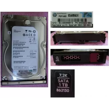 HDD HPE 1 TB SATA 6G 7.2K LFF LP (861686-S21)