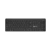 Tastatură wireless Natec Tang US Bluetooth + 2,4 GHz Silent Slim neagră