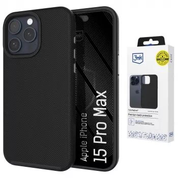 Husă 3MK Fortis MagCase pentru Apple iPhone 15 Pro Max - transparentă