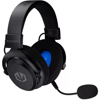Căști gaming wireless ENDORFY VIRO Infra (negre, dongle USB-C 2,4 GHz, Bluetooth, USB-C, jack 3,5 mm)
