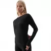 Tricou termoactiv damă 4F F152 Deep Black M/L