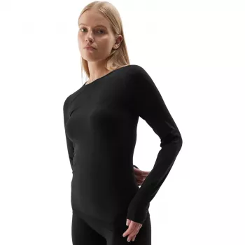Tricou termoactiv damă 4F F152 Deep Black M/L