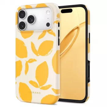 Husă MagSafe TECH-PROTECT Lamano pentru iPhone 17 Pro / 18 Pro, Lemon Haze