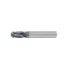 Frează cu rază de colț din carbură de tungsten solid, 12,0 mm, R6,0, 4 tăișuri, 16/73 mm