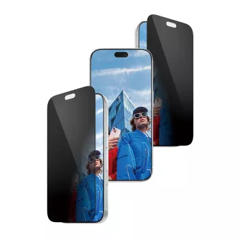 Folie de protecție pentru ecran PanzerGlass 2-Way Privacy Ultra-Wide Fit cu EasyAligner pentru Apple iPhone 18 Pro
