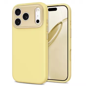 Husă TECH-PROTECT UNIQ MagSafe transparentă pentru iPhone 17 Pro Max / 18 Pro Max - Galben blând