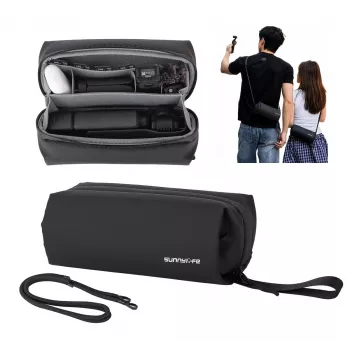 Husă organizator Sunnylife B018-D pentru DJI Osmo Pocket 3 / Insta360 X5 / Go 3S, neagră